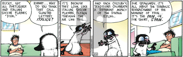 Get Fuzzy on Friday April 13, 2012 Comic Strip