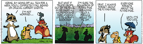 Over the Hedge on Wednesday September 23, 2015 Comic Strip