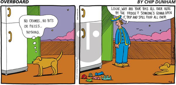 Overboard on Sunday September 16, 2001 Comic Strip