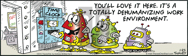Frank and Ernest on Friday January 25, 2019 Comic Strip