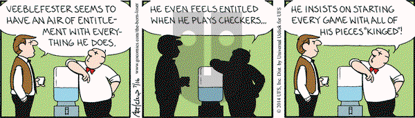 The Born Loser on Wednesday July 16, 2014 Comic Strip