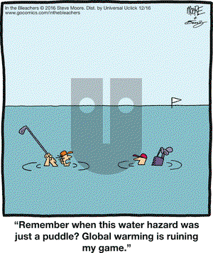 In the Bleachers on Friday December 16, 2016 Comic Strip