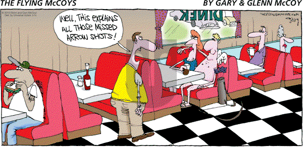 The Flying McCoys on Sunday February 14, 2010 Comic Strip