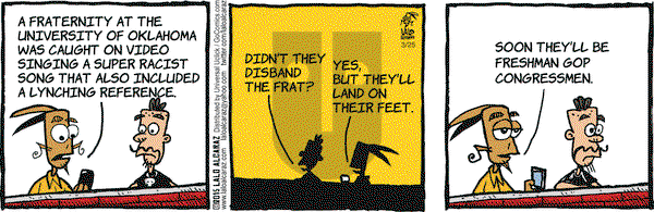 La Cucaracha on Wednesday March 25, 2015 Comic Strip