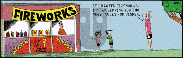 Grand Avenue on Wednesday July 3, 2024 Comic Strip