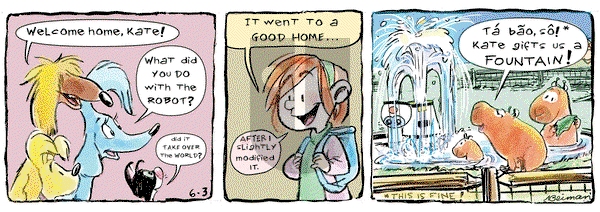 FurBabies on Tuesday June 3, 2025 Comic Strip