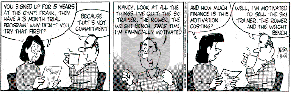 Luann on Saturday January 8, 2000 Comic Strip