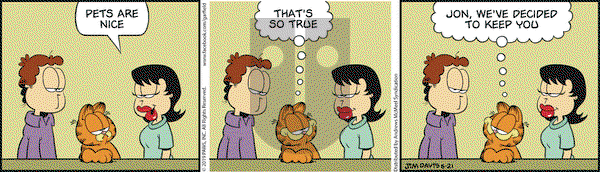 Garfield on Friday June 21, 2019 Comic Strip