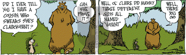 The Grizzwells on Thursday May 23, 2013 Comic Strip