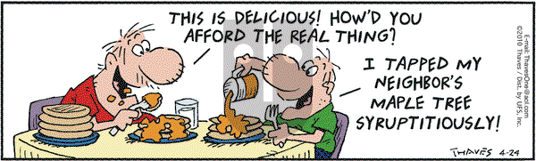 Frank and Ernest on Saturday April 24, 2010 Comic Strip