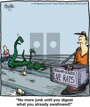 In the Bleachers on Thursday March 3, 2011 Comic Strip