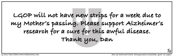 Looks Good on Paper - Sunday August 18, 2024 Comic Strip