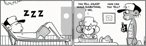 FoxTrot on Wednesday July 17, 2002 Comic Strip
