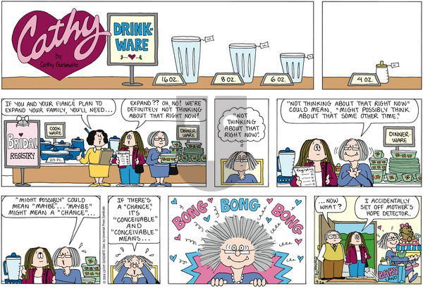 Cathy Classics on Sunday September 26, 2004 Comic Strip
