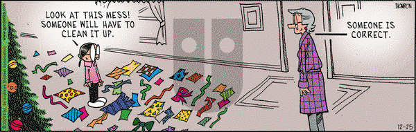 Grand Avenue on Friday December 25, 2020 Comic Strip