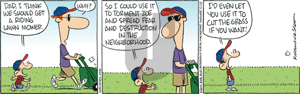 Baby Blues on Wednesday May 28, 2014 Comic Strip