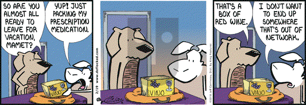 DeFlocked on Monday February 19, 2018 Comic Strip