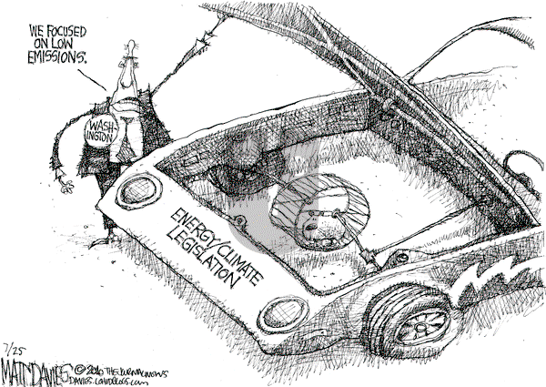 Matt Davies on Saturday July 24, 2010 Comic Strip