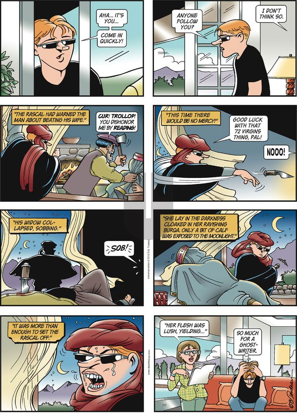 Doonesbury on Sunday July 7, 2013 Comic Strip