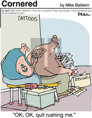 Cornered on Saturday November 5, 2005 Comic Strip