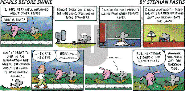 Pearls Before Swine on Sunday August 14, 2005 Comic Strip