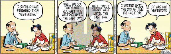 Baldo on Wednesday May 7, 2025 Comic Strip