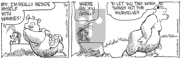 The Grizzwells on Thursday September 25, 2003 Comic Strip