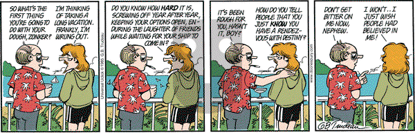 Doonesbury on Saturday January 9, 2016 Comic Strip