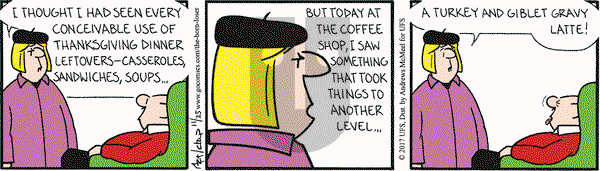 The Born Loser on Saturday November 25, 2017 Comic Strip