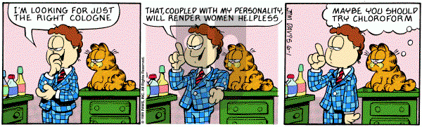 Garfield on Thursday June 1, 1989 Comic Strip