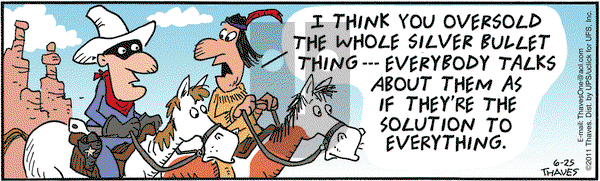 Frank and Ernest on Saturday June 25, 2011 Comic Strip