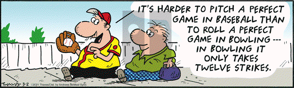 Frank and Ernest on Tuesday March 2, 2021 Comic Strip