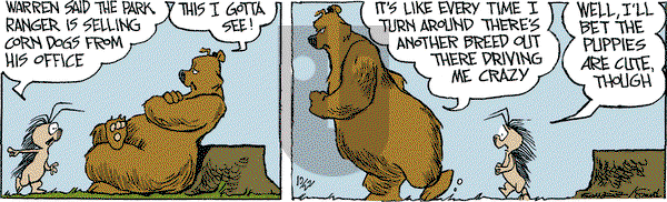 The Grizzwells on Monday October 22, 2018 Comic Strip
