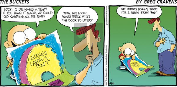 The Buckets on Sunday June 25, 2017 Comic Strip