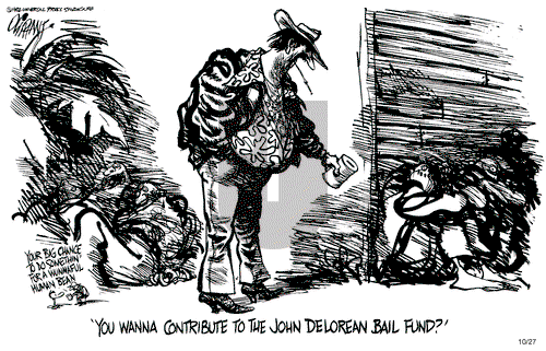 Pat Oliphant on Wednesday October 27, 1982 Comic Strip