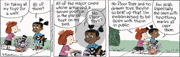 Cul de Sac on Wednesday July 1, 2009 Comic Strip