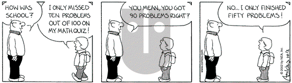 The Born Loser on Wednesday October 2, 2002 Comic Strip