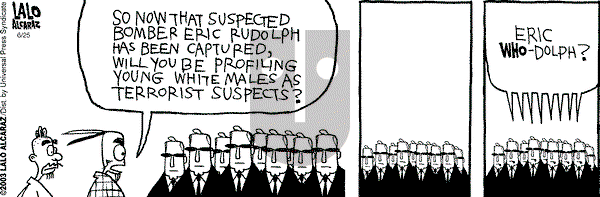 La Cucaracha - Wednesday June 25, 2003 Comic Strip