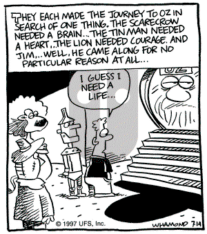 Reality Check on Monday July 14, 1997 Comic Strip