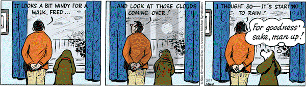 Fred Basset on Saturday February 17, 2018 Comic Strip