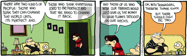 The Buckets on Friday March 12, 2010 Comic Strip