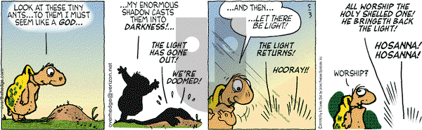 Over the Hedge on Monday May 3, 2010 Comic Strip