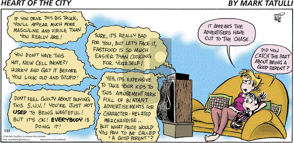 Heart of the City on Sunday November 21, 2004 Comic Strip