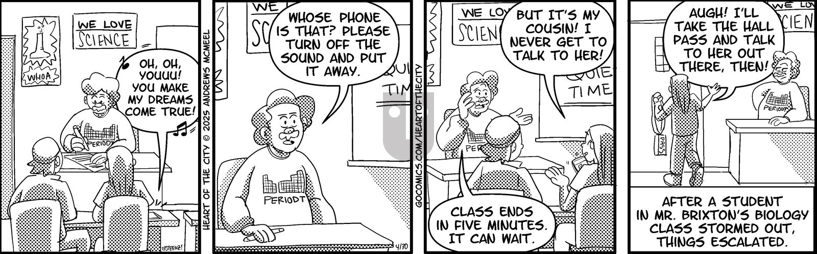 Heart of the City on Wednesday April 30, 2025 Comic Strip