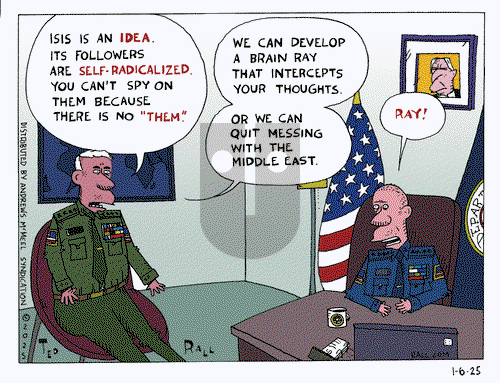 Ted Rall on Monday January 6, 2025 Comic Strip