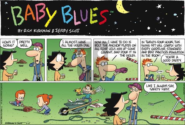 Baby Blues on Sunday March 15, 2020 Comic Strip