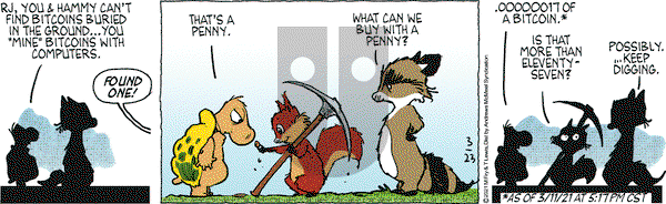 Over the Hedge on Tuesday March 23, 2021 Comic Strip