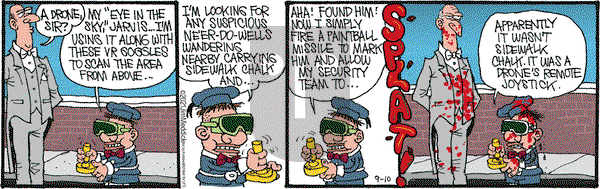 Monty on Friday September 10, 2021 Comic Strip