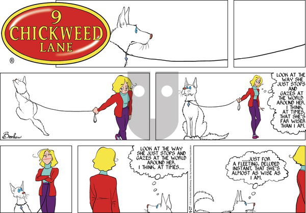 9 Chickweed Lane on Sunday May 27, 2018 Comic Strip