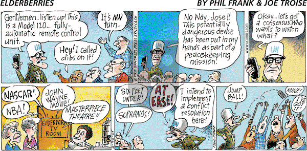 The Elderberries on Sunday March 20, 2005 Comic Strip